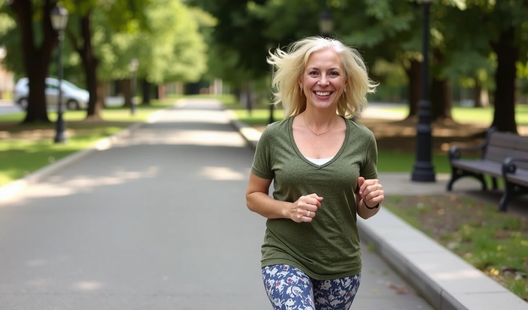 Jessica P. feeling energetic and happy